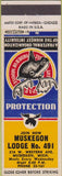 Matchbook Cover - Matchbook Cover Moose Lodge Muskegon MI