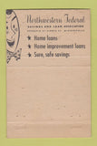 Matchbook Cover - Northwest Federal Savings and Loan Minneapolis MN 40 Strike