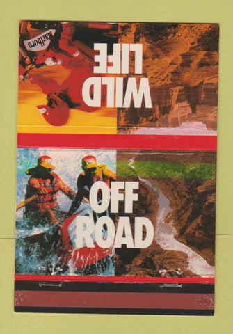 Matchbook Cover - Marlboro Cigarettes Off Road Wild Life 1993 40 Strike