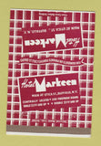 Matchbook Cover - Hotel Markeen Buffalo NY 40 Strike