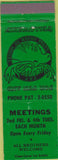 Matchbook Cover - Matchbook Cover Moose Lodge Patchogue LI NY NO CITY NAMED