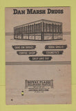 Matchbook Cover - Dan Marsh Drugs St Cloud MN 40 Strike