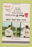 Matchbook Cover - Sun X Glass Tinting Rochester NY 40 Strike
