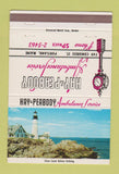 Matchbook Cover - Hay and Peabody Ambulance Portland ME  40 Strike
