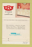 Matchbook Cover - Striplin Eberlin Kitchens Delano CA IXL 40 Strike