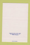 Matchbook Cover - Broadway Motor Court West Palm Beach FL SAMPLE 40 Strike