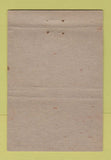 Matchbook Cover - Petroleum Machine Seminole OK oil field low phone # 40 Strike