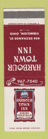 Matchbook Cover - Harbour Town Inn Vermilion OH