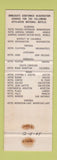 Matchbook Cover - Affiliated National Hotels WEAR