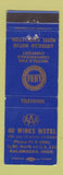 Matchbook Cover - 40 Winks Motel Kalamazoo MI