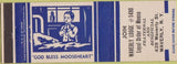 Matchbook Cover - Matchbook Cover Moose Lodge Waverly NY