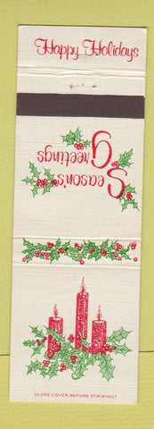 Matchbook Cover - Sea Grill Restaurant Fort Lauderdale FL Christmas