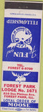 Matchbook Cover - Matchbook Cover Moose Lodge Forest Park IL