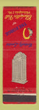 Matchbook Cover - The Forge Chancellor Hall Hotel Philadelphia PA