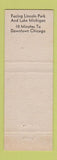 Matchbook Cover - Lincoln Park West Hotel Chicago IL