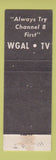 Matchbook Cover - WGAL TV Channel 8 NBC