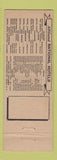 Matchbook Cover - Hotel Paxton Omaha NE