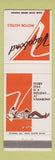 Matchbook Cover - Vagabond Motor Hotels CREASE