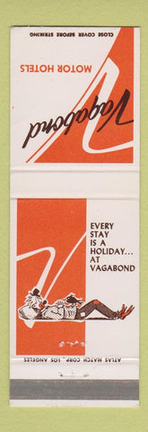 Matchbook Cover - Vagabond Motor Hotels CREASE