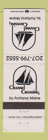 Matchbook Cover - Channel Crossing South Portland ME