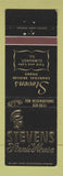 Matchbook Cover - Stevens Steak House Elmhurst IL