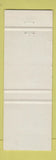 Matchbook Cover - Splain? El Museo Del Whiskey