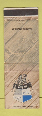 Matchbook Cover - Tarpoff Lansing MI