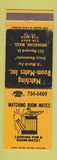 Matchbook Cover - Room Mate Matching Brookline MA WEAR