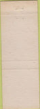 Matchbook Cover - Matchbook Cover Moose Lodge Rock Falls 1737