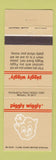 Matchbook Cover - Piggly Wiggly Grocery Stores