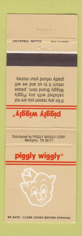 Matchbook Cover - Piggly Wiggly Grocery Stores