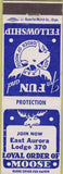 Matchbook Cover - Matchbook Cover Moose Lodge East Aurora NY