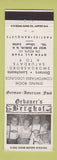 Matchbook Cover - Gebauer's Berghof Dublin NH
