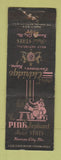 Matchbook Cover - Hotel Claridge Lawrence KS WORN