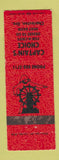 Matchbook Cover - Captain's Choice Charleston OR