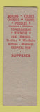 Matchbook Cover - Trefflich's Pet Store New York City