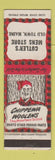 Matchbook Cover - Cutler's Men's Clothes Old Town ME Chippewa Woolens