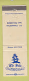 Matchbook Cover - The Sails San Francisco CA