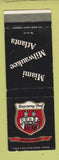 Matchbook Cover - Brothers Two Miami Milwaukee Atlanta WEAR