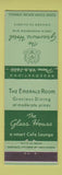 Matchbook Cover - Graemere Hotel Chicago IL