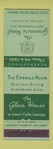Matchbook Cover - Graemere Hotel Chicago IL