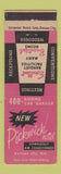 Matchbook Cover - Pickwick Hotel Kansas City MO