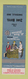 Matchbook Cover - Zane Hotel Zanesville OH