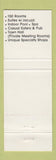 Matchbook Cover - Market Street Inn Birch Run MI