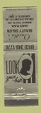 Matchbook Cover - Oneitta's Beauty Salon Sarasota FL