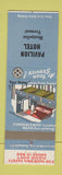 Matchbook Cover - Pavilion Hotel Montpelier VT