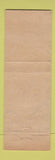 Matchbook Cover - Pavilion Hotel Montpelier VT