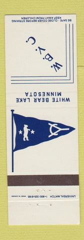Matchbook Cover - White Bear Lake MN Yacht Club