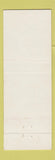 Matchbook Cover - White Bear Lake MN Yacht Club