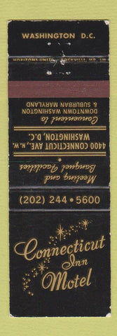 Matchbook Cover - Connecticut Inn Motel Washington DC
